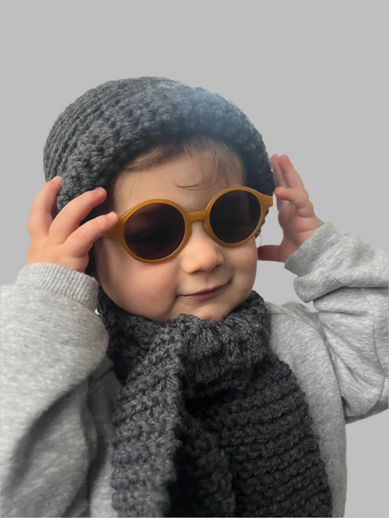 ﻿Zerobarracento Hand-knitted wool hat for baby Novità
