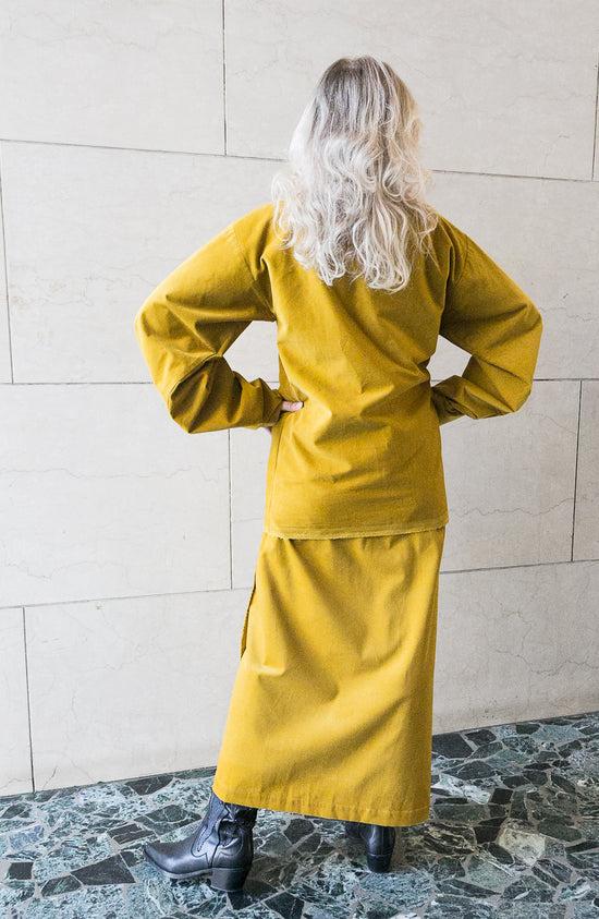﻿Zerobarracento Extra long wrap skirt Qualità