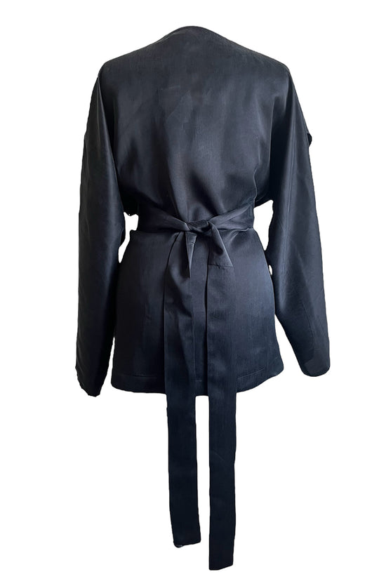 ﻿Zerobarracento Giorgia Short Bemberg Kimono Vendite Flash