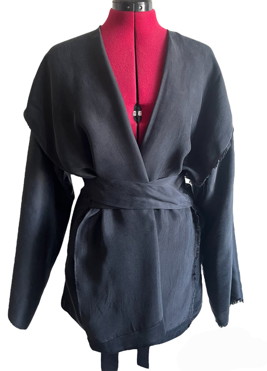 ﻿Zerobarracento Giorgia Short Bemberg Kimono Vendite Flash
