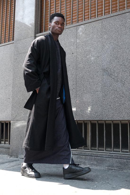 ﻿Zerobarracento Extra long Luciana overcoat Pezzi Unici