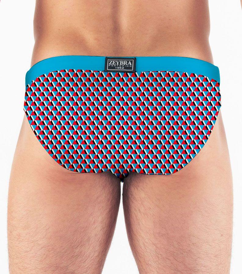 Zeybra SLIP UOMO GEOMETRICO HAWAII Vendita Economica