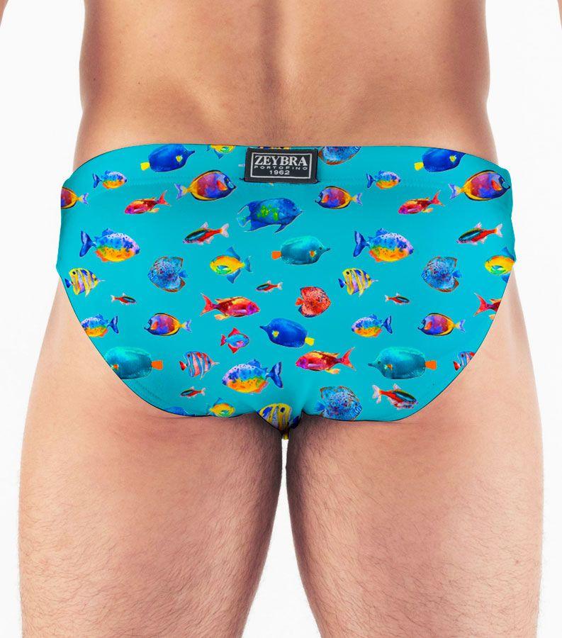 Zeybra SLIP UOMO PESCI HAWAII Saldi Di Fabbrica