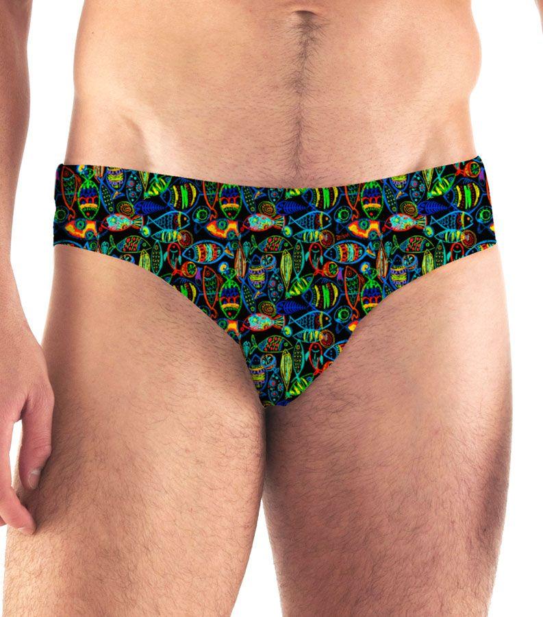 Zeybra SLIP UOMO PESCI CRAYON NERO Negozio