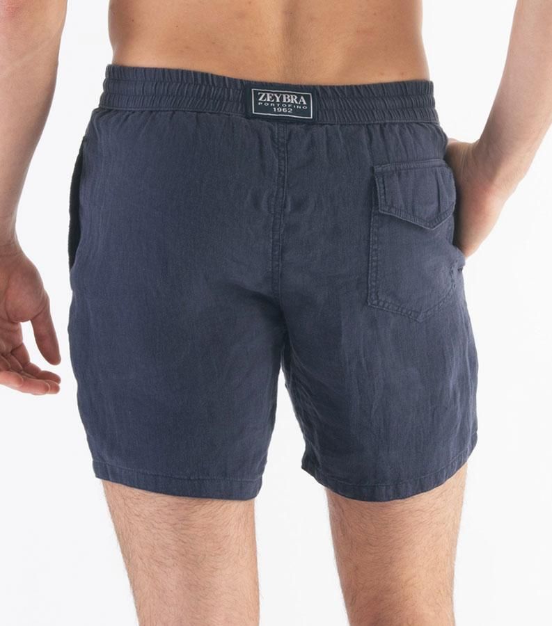 Zeybra COSTUME UOMO LINO BLU Pezzi Unici