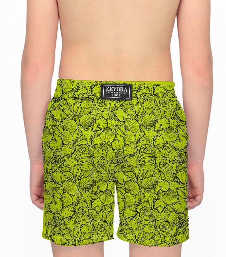 Zeybra COSTUME BAMBINO FLUO PRINT GIALLO FLUO Sconto