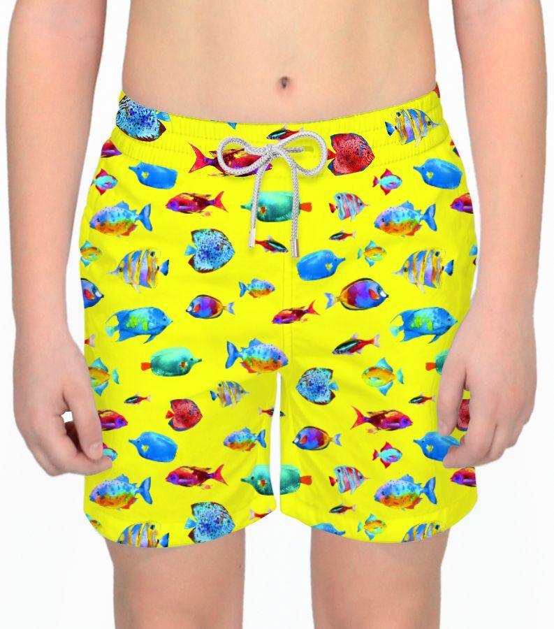 Zeybra COSTUME BAMBINO PESCI GIALLO FLUO Hotsell