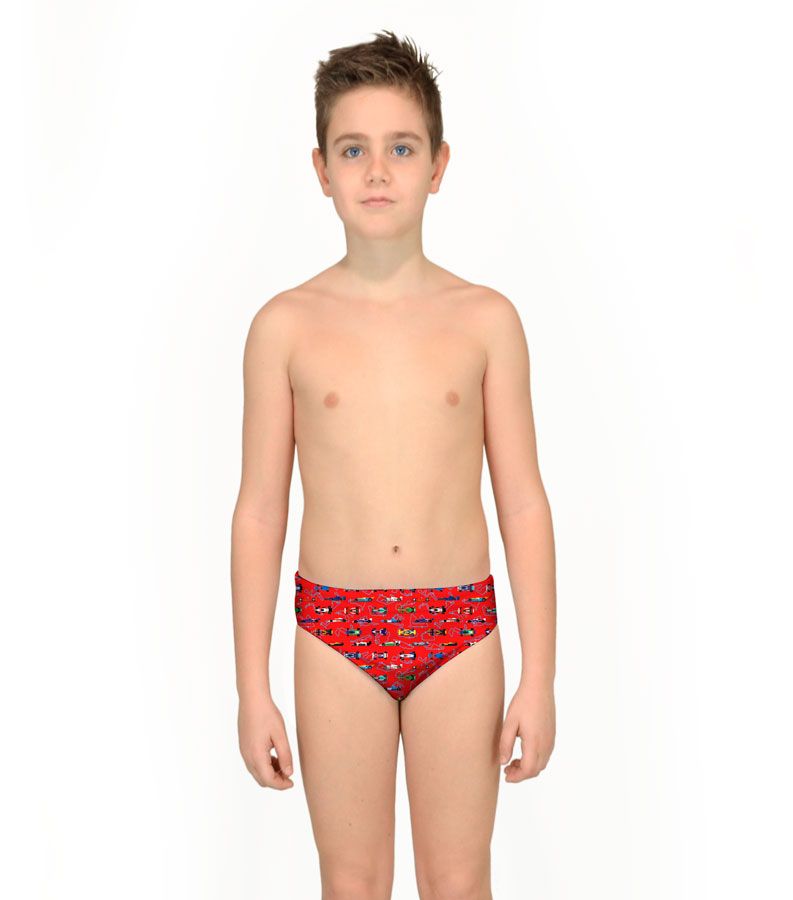 Zeybra SLIP BAMBINO FORMULA 1 RED RACE Soddisfazione Garantita
