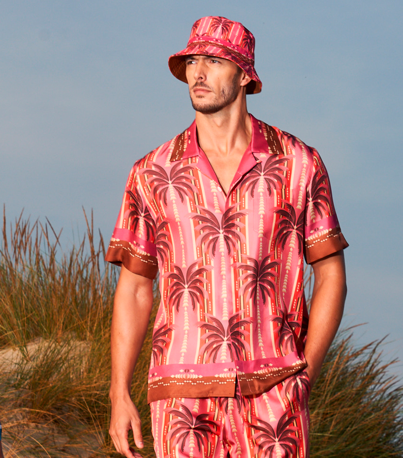 Zeybra CAPPELLO DA PESCATORE UNISEX PALME Affare Del Giorno
