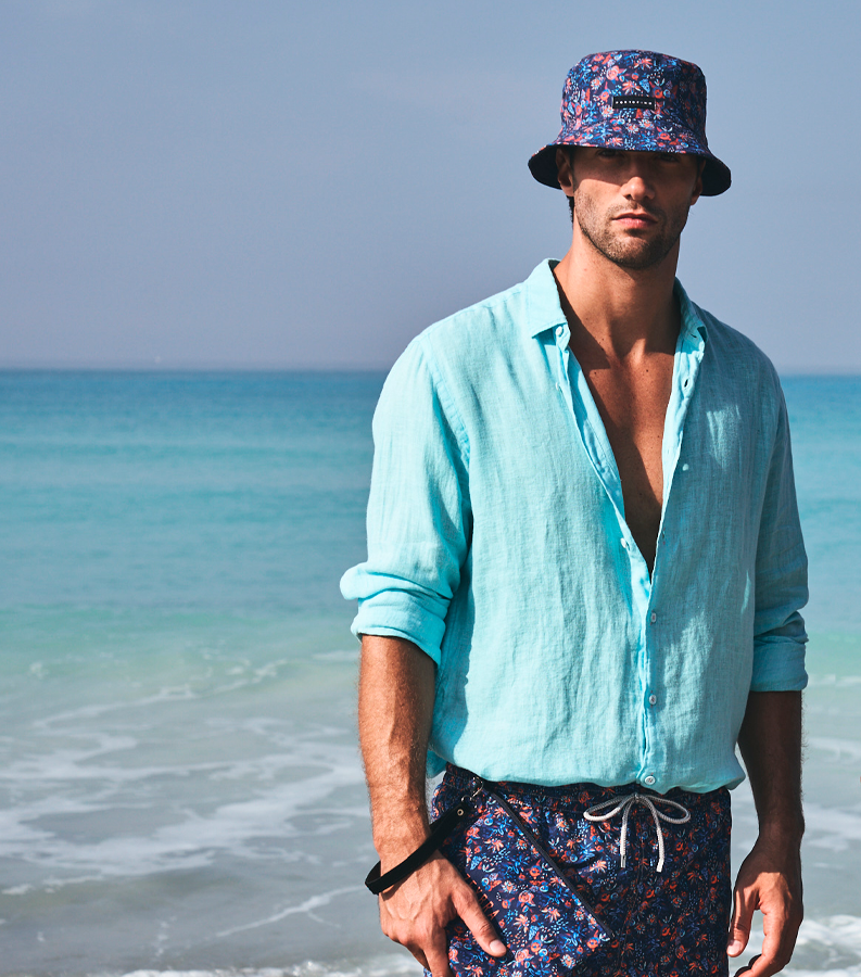 Zeybra CAPPELLO DA PESCATORE UNISEX FIORI FLUO Sottocosto