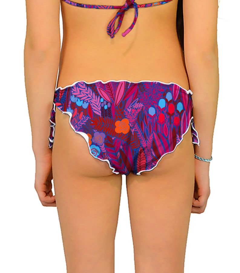 Zeybra SLIP BAMBINA ARRICCIATO BOTANIC FUXIA In Vendita