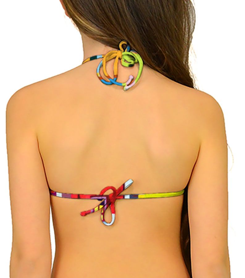Zeybra TRIANGOLO BAMBINA REVERSIBILE AMALFI GIALLO Vendita Economica