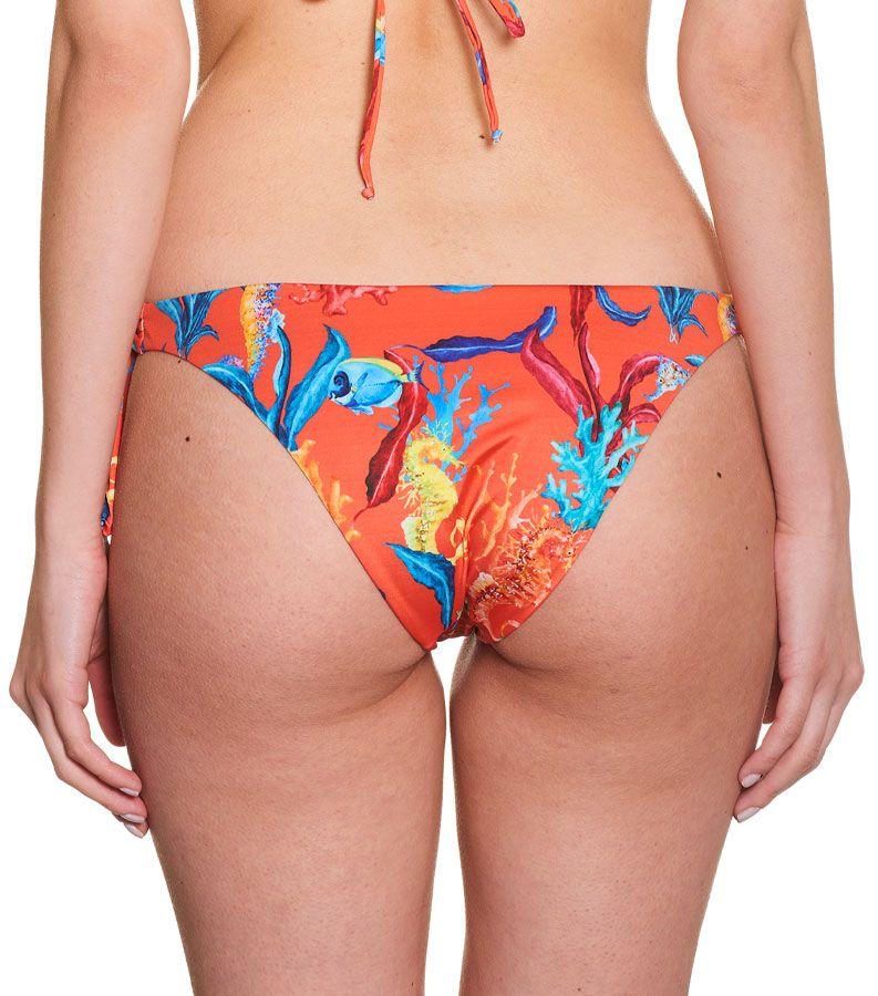 Zeybra SLIP DONNA REVERSIBILE CORALLI ORANGE In Linea