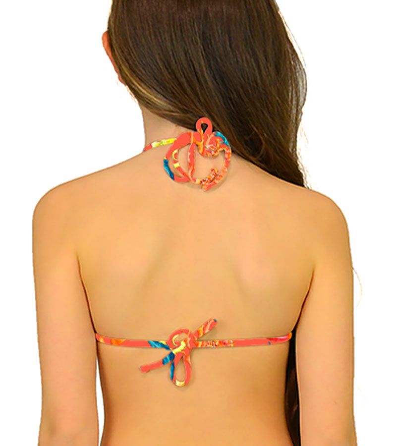 Zeybra TRIANGOLO BAMBINA REVERSIBILE CORALLI ORANGE Qualità