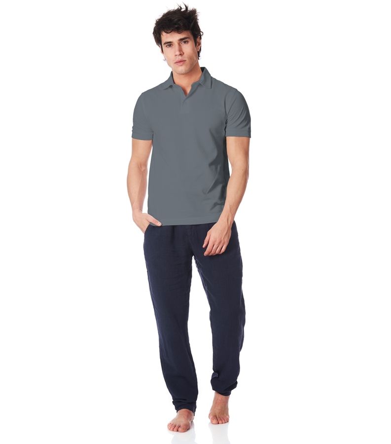 Zeybra POLO UOMO COTONE BLU Negozi Online