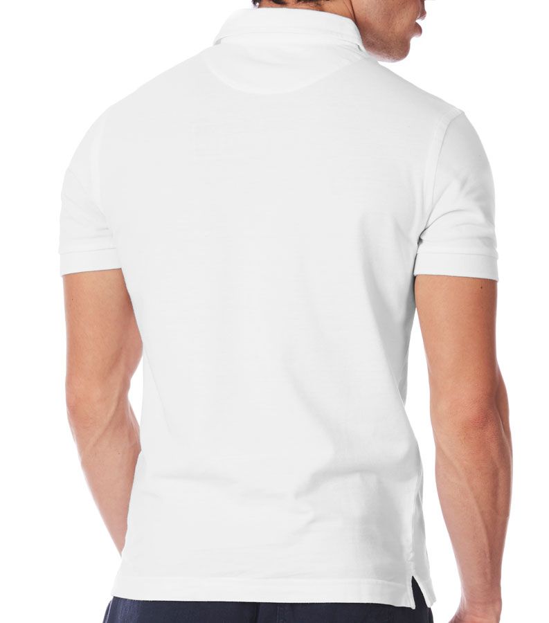 Zeybra POLO UOMO ELEMENT BIANCO Sottocosto