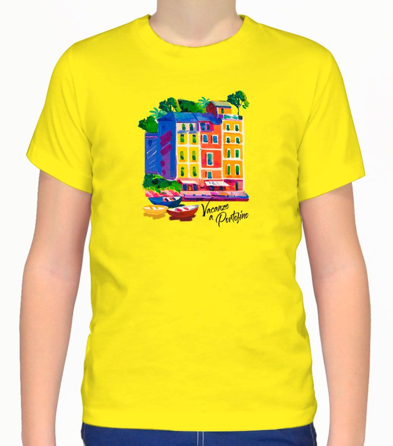 Zeybra T-SHIRT BAMBINO GIALLO Saldi Di Fabbrica