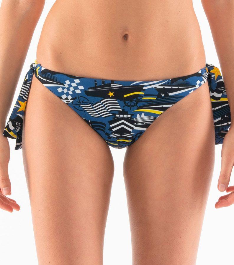 Zeybra SLIP DONNA REVERSIBILE NAUTICO BLU Vendita
