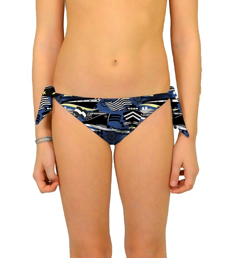 Zeybra SLIP BAMBINA REVERSIBILE NAUTICO BLU Presa