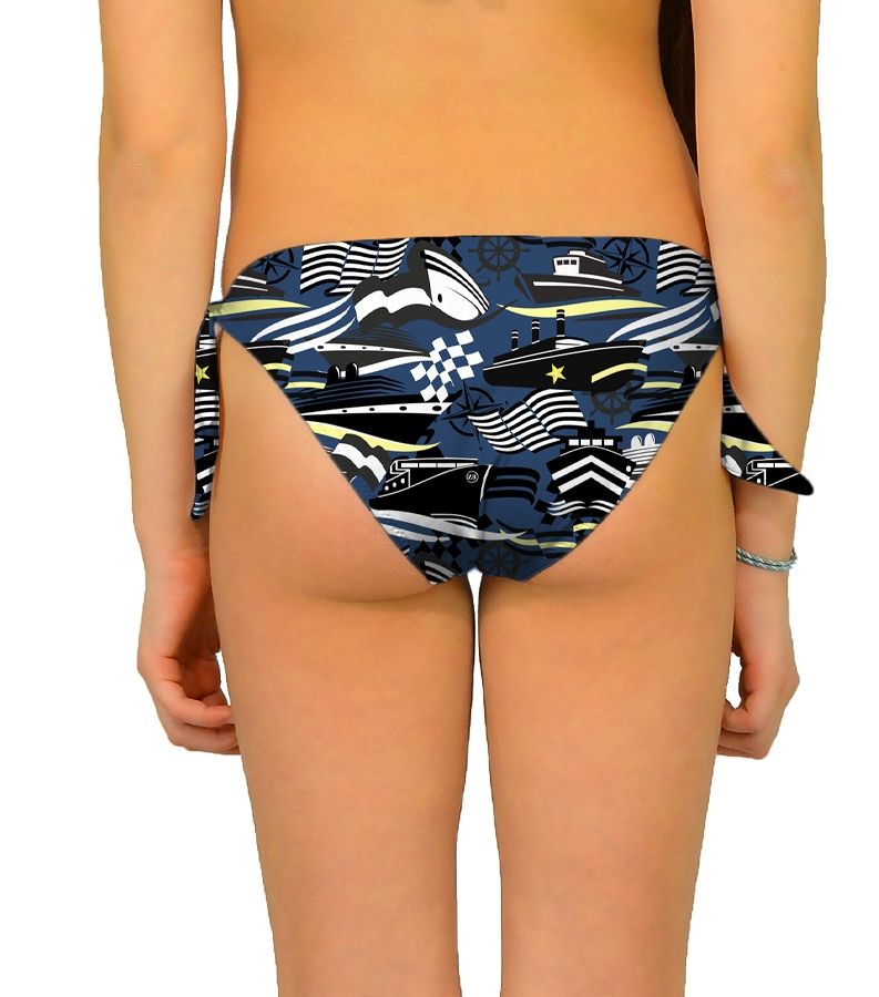 Zeybra SLIP BAMBINA REVERSIBILE NAUTICO BLU Presa