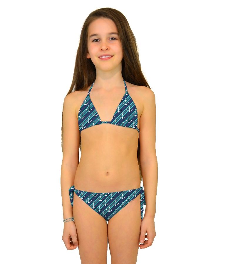 Zeybra TRIANGOLO BAMBINA REVERSIBILE ANCORE BALI Economico