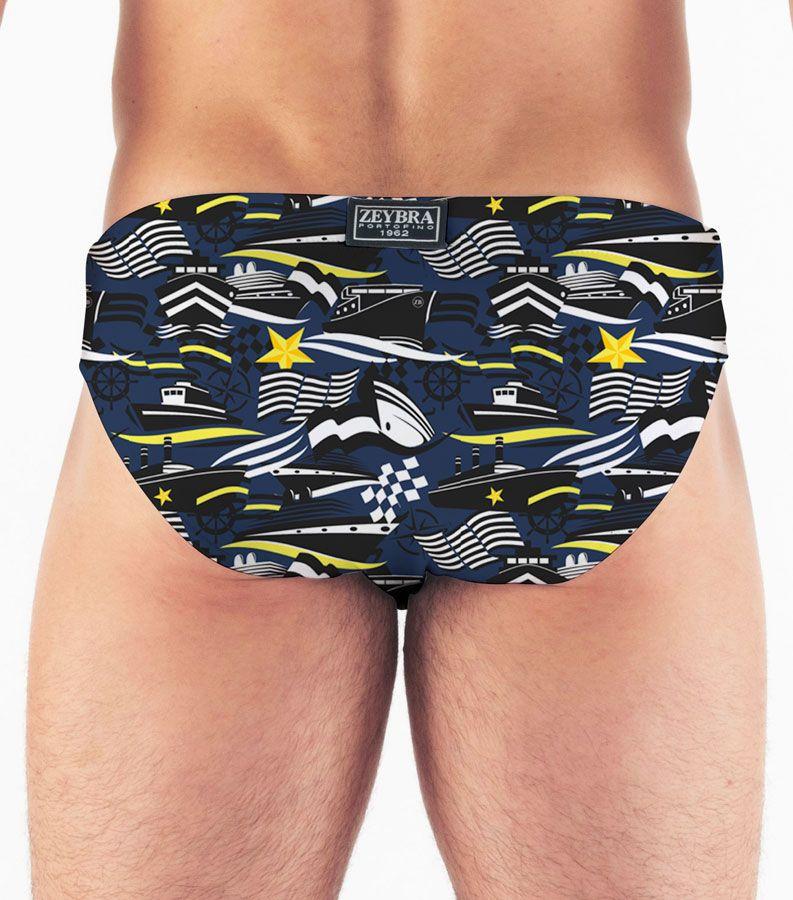 Zeybra SLIP UOMO NAUTICO BLU Vendita Economica