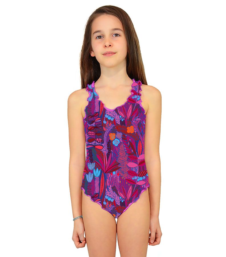 Zeybra COSTUME INTERO BAMBINA BOTANIC FUXIA I Più Venduti