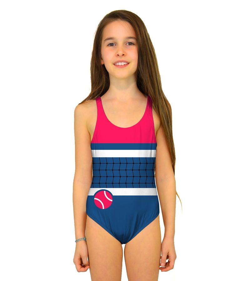 Zeybra COSTUME INTERO BAMBINA TENNIS COBALTO Moda
