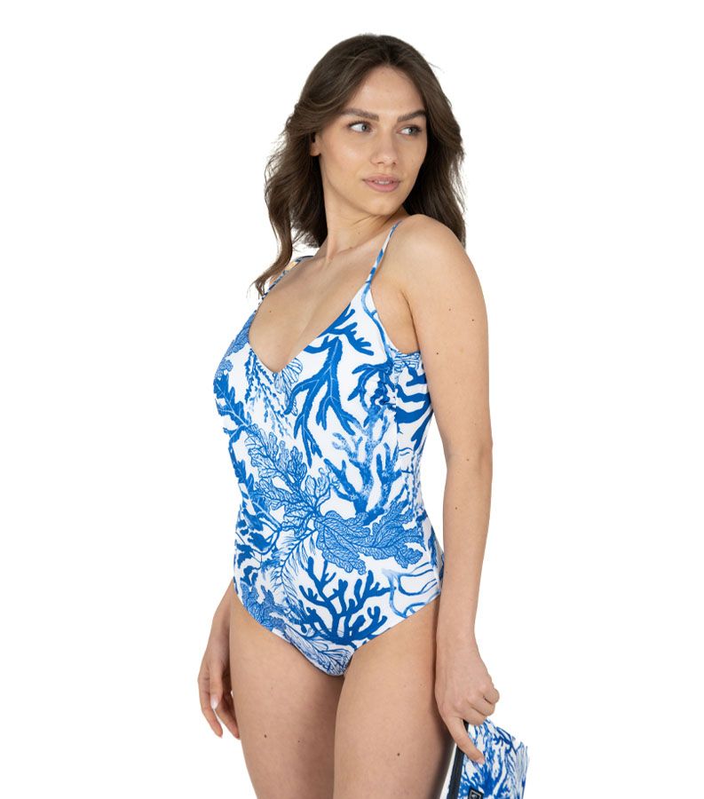 Zeybra COSTUME INTERO DONNA CORALLI ELETTRICO Qualità Garantita