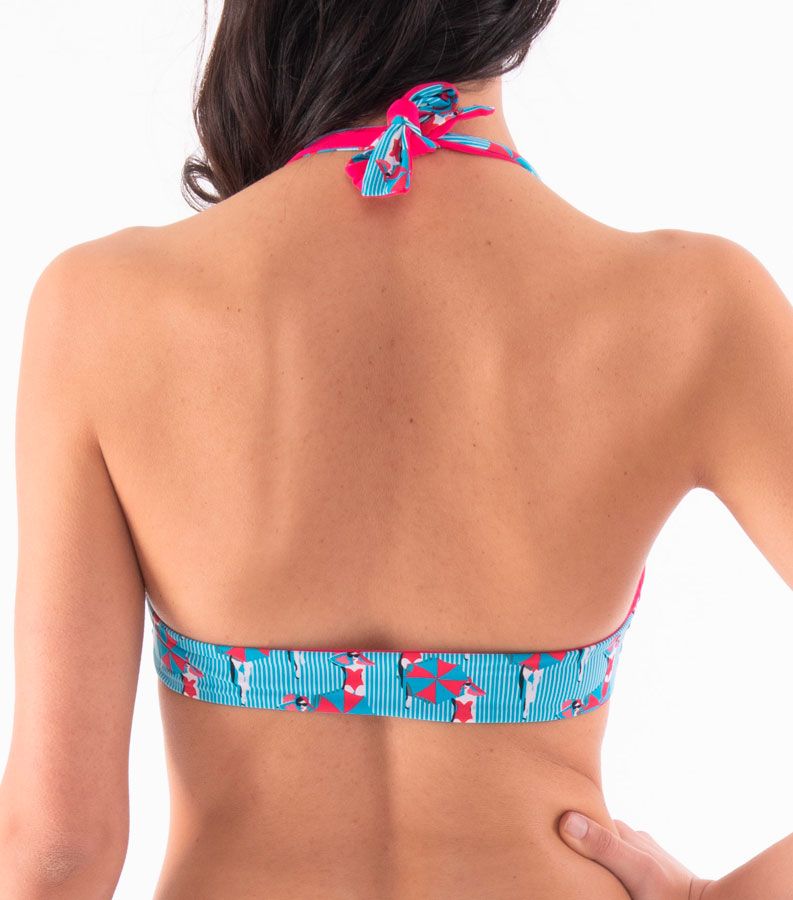 Zeybra TRIANGOLO DONNA VELA REVERSIBILE OMBRELLONI HAWAII Affare Del Giorno
