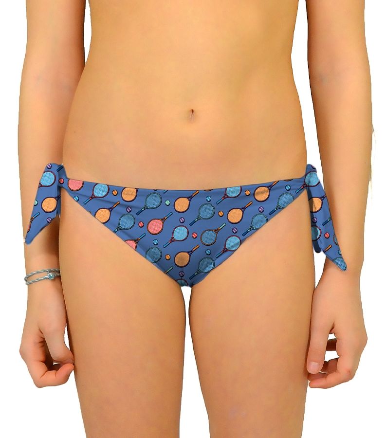 Zeybra SLIP BAMBINA REVERSIBILE TENNIS COBALTO Vendita Calda