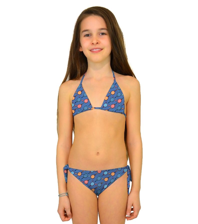 Zeybra TRIANGOLO BAMBINA REVERSIBILE TENNIS COBALTO In Saldo