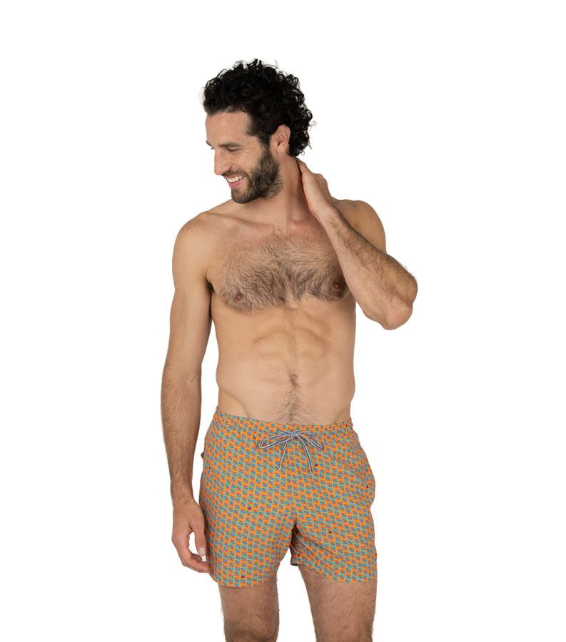 Zeybra COSTUME UOMO POLAROID ORANGE 2025
