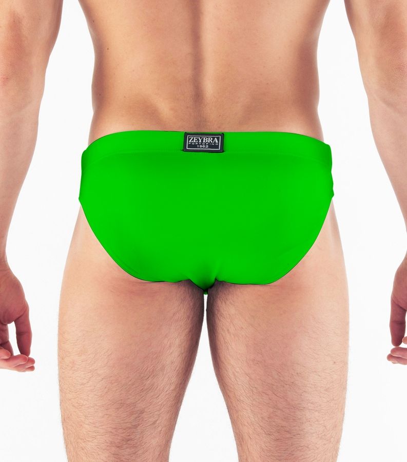 Zeybra SLIP UOMO TINTA UNITA KIWI Italia