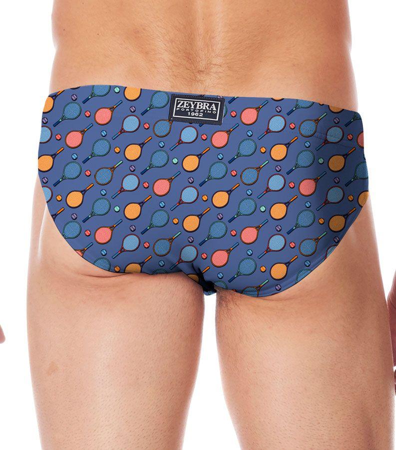 Zeybra SLIP ALTO UOMO TENNIS COBALTO Nuovo
