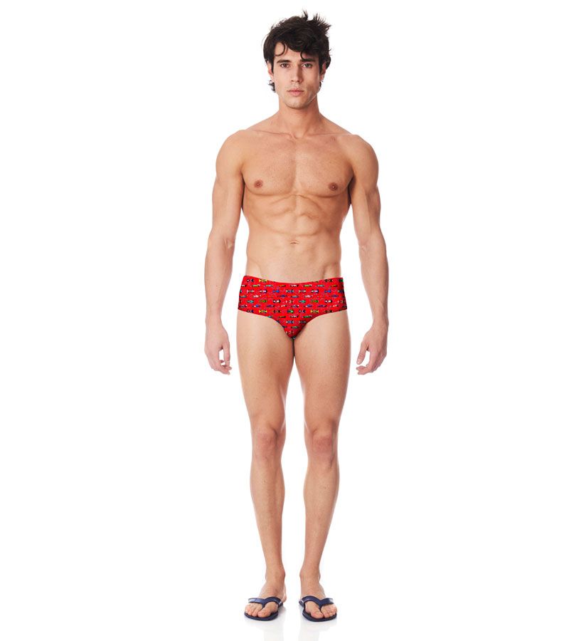 Zeybra SLIP ALTO UOMO FORMULA 1 RED RACE Affare Del Giorno