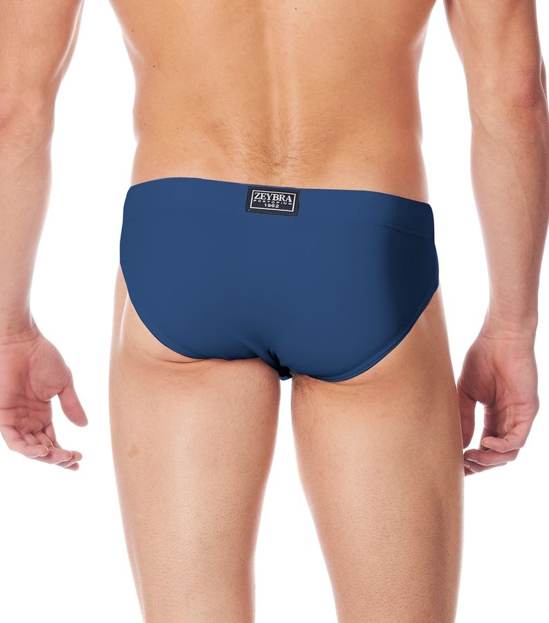 Zeybra SLIP ALTO UOMO TINTA UNITA DENIM Qualità Garantita