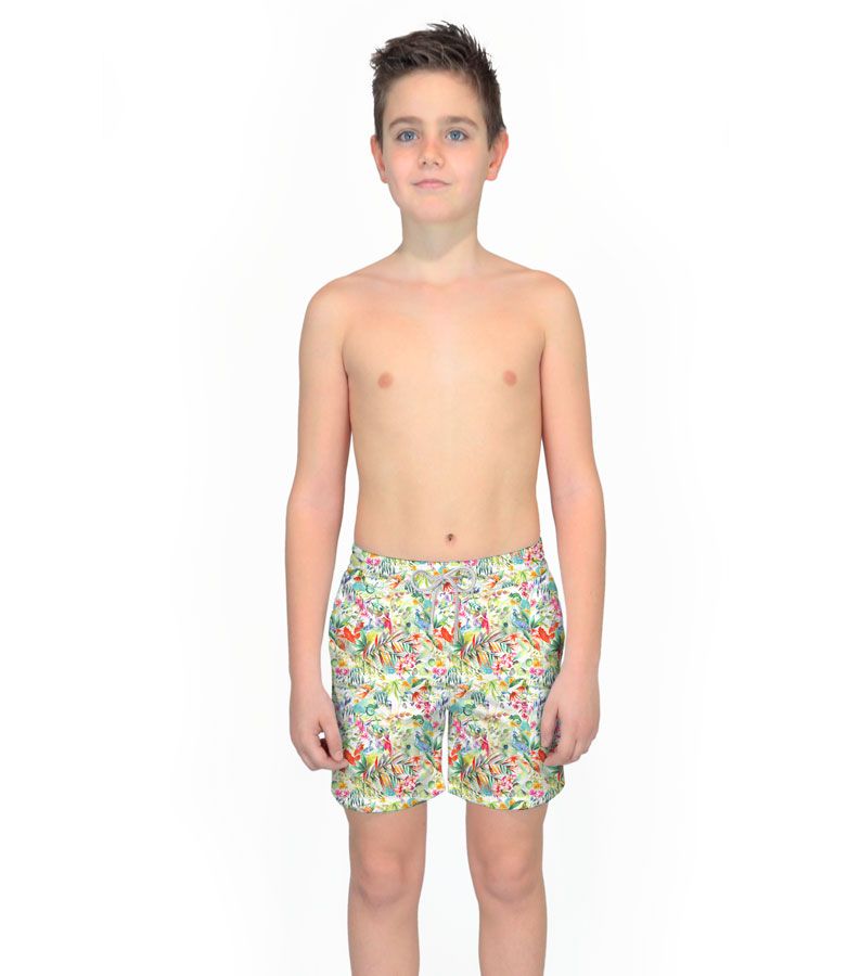 Zeybra COSTUME BAMBINO BOTANIC BIANCO Acquista Ora