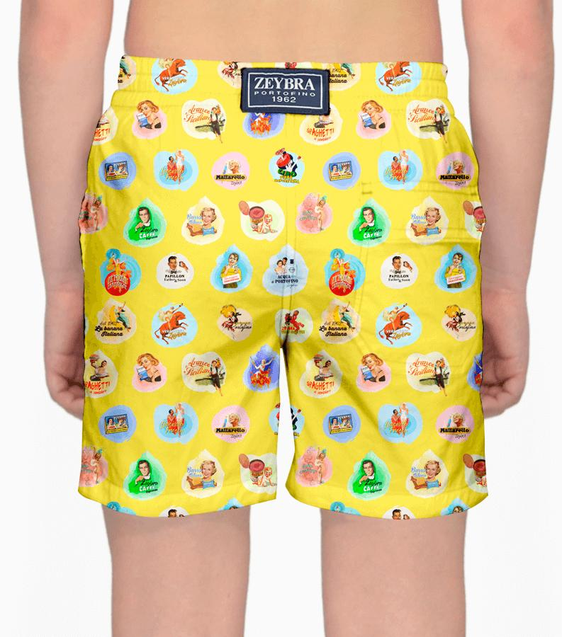 Zeybra COSTUME BAMBINO POSTER CANARINO Promozione Limitata