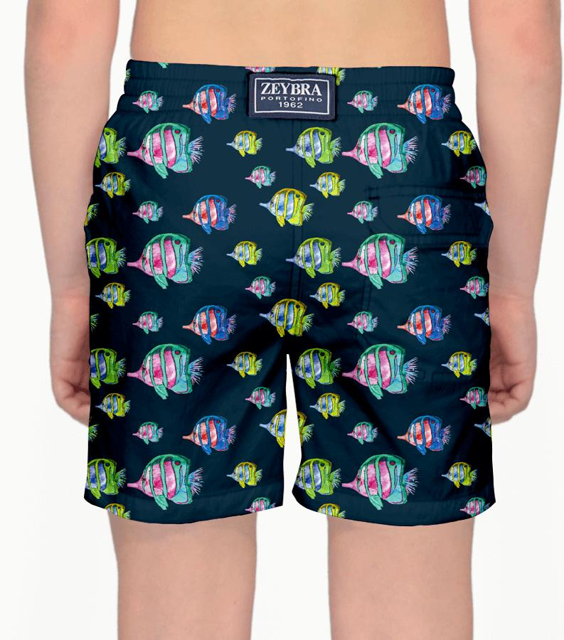 Zeybra COSTUME BAMBINO PESCI FLUO NERO Fino Al -60%