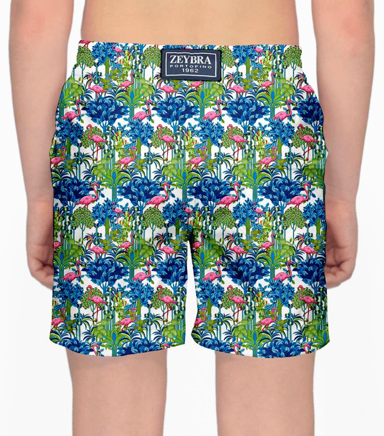 Zeybra COSTUME BAMBINO FENICOTTERO BIANCO Offerte