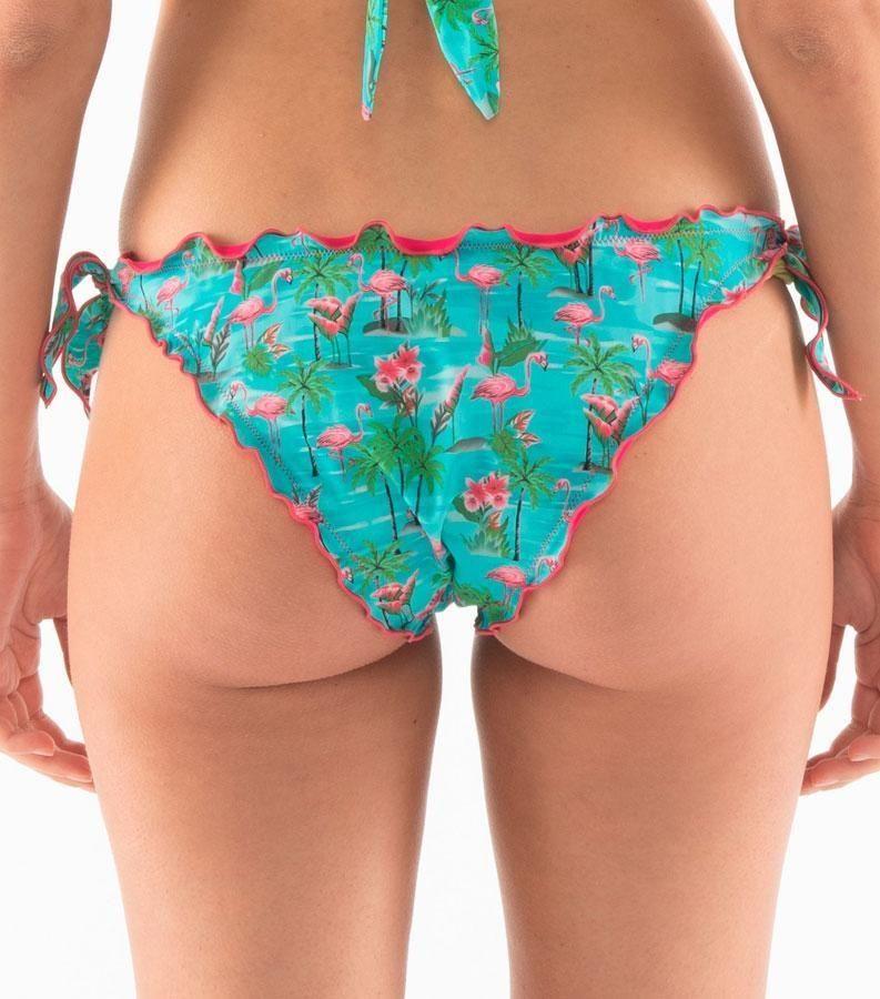 Zeybra SLIP DONNA ARRICCIATO FENICOTTERI ACQUA Consegna Veloce