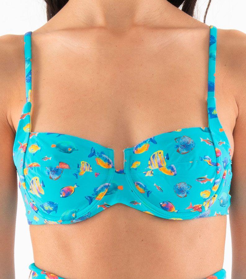 Zeybra COSTUME DONNA A BALCONCINO PESCI HAWAY Convenienza