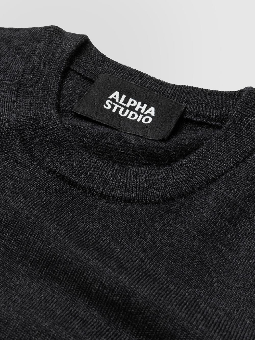 Alpha studio GIROCOLLO BASIC IN MERINOS Offerta