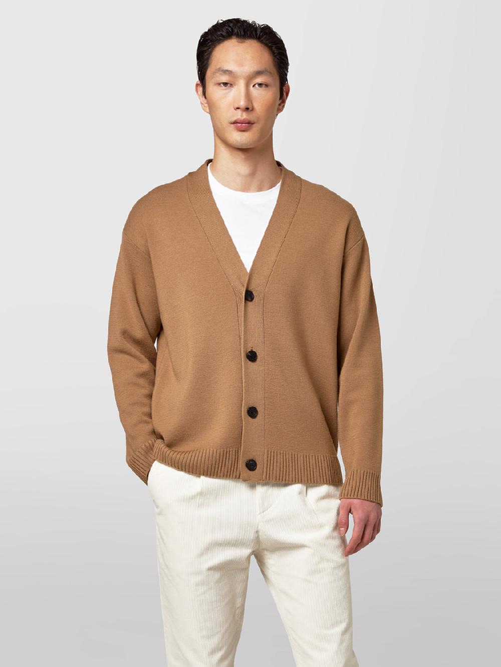 Alpha studio CARDIGAN COMFORT IN LANA Vendita Calda
