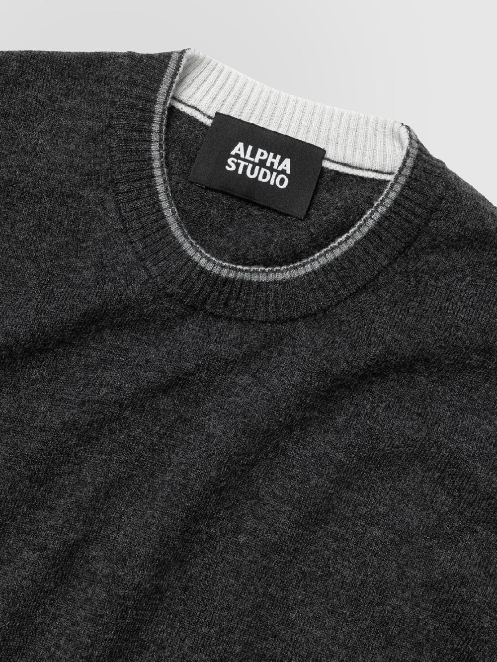 Alpha studio GIROCOLLO GEELONG CONTRASTI Saldi Di Fabbrica
