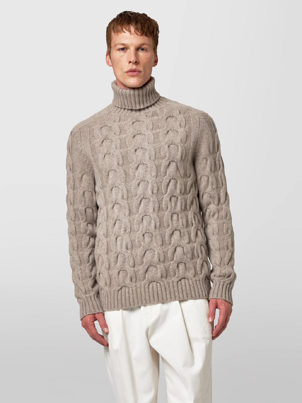 Alpha studio CICLISTA TRECCIA NEW CASHMERE In Linea