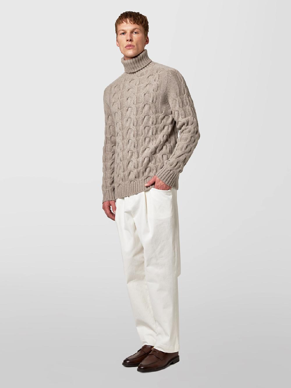 Alpha studio CICLISTA TRECCIA NEW CASHMERE In Linea
