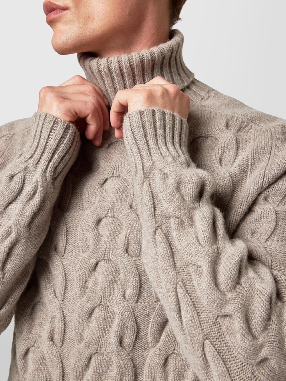 Alpha studio CICLISTA TRECCIA NEW CASHMERE In Linea