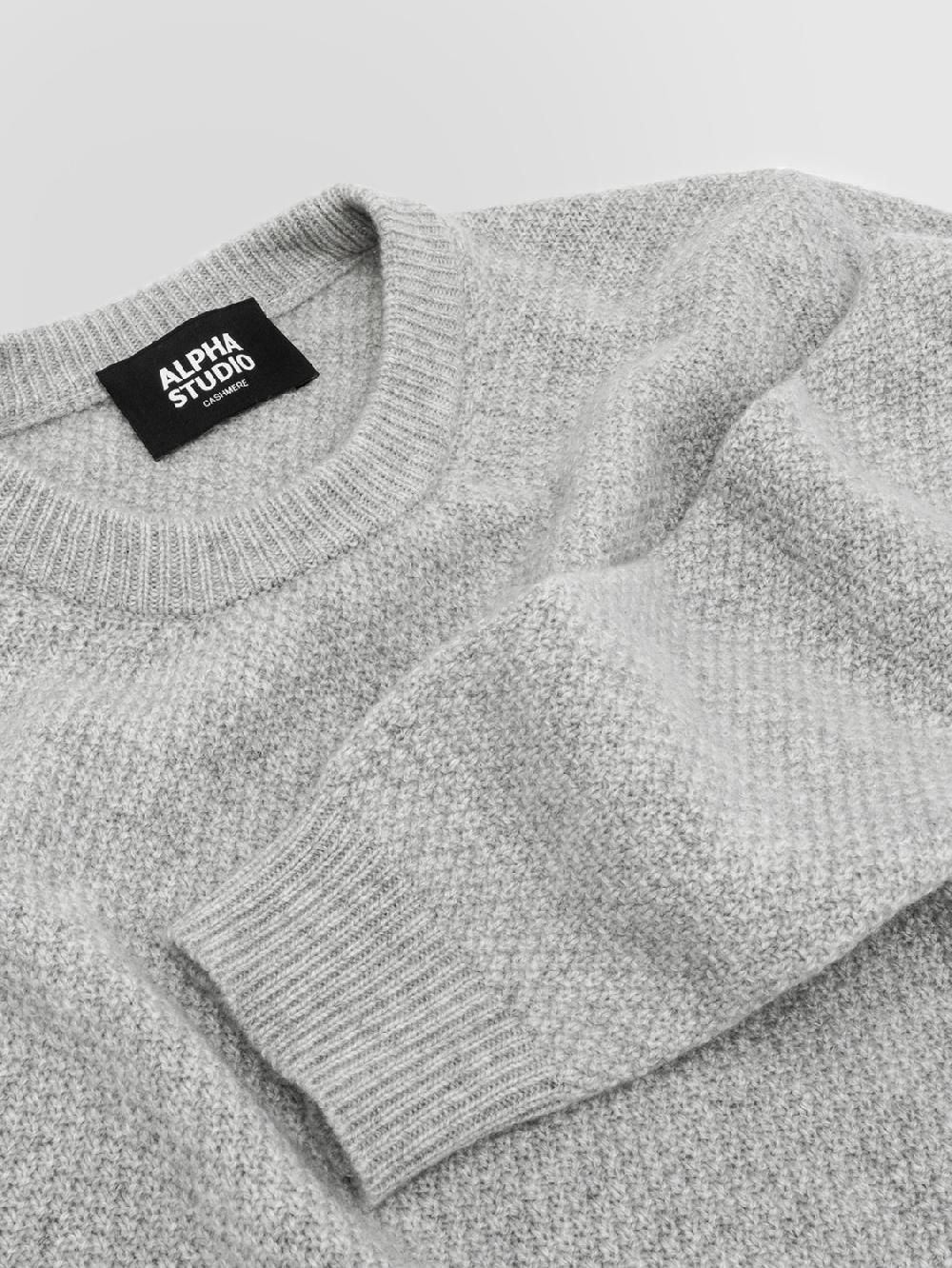 Alpha studio GIROCOLLO CHICCO RISO NEW CASHMERE Nuovo